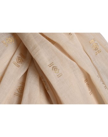 Écharpe Home ESPRIT Vert Beige Corail (3 Unités)