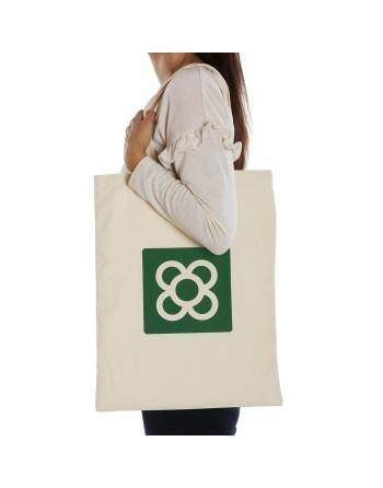 Bolsa de Compras Versa Verde 36 x 48 x 36 cm