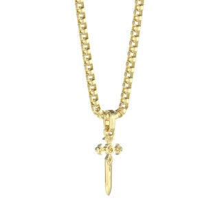 Collar Hombre Guess JUMN04024JWYGT-U Cruz