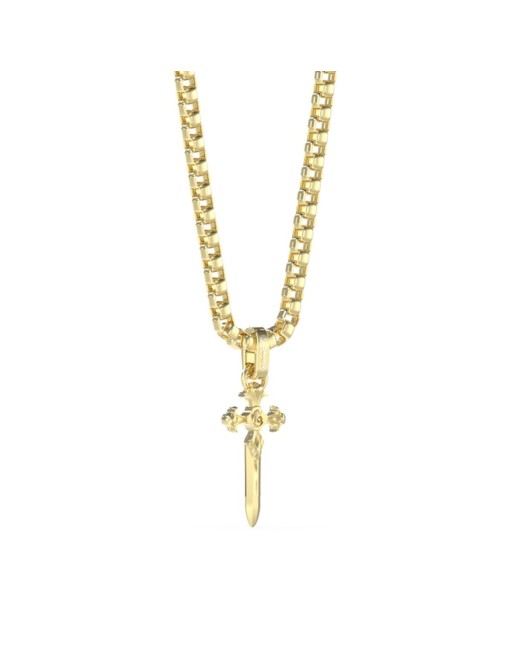 Herrenhalsband Guess JUMN04024JWYGT-U Kreuz