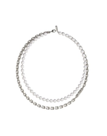 Herrenhalsband Guess JUMN04062JWSTWIT-U