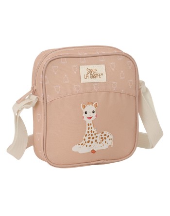 Shoulder Bag Sophie la Girafe Beige 16 x 18 x 4 cm