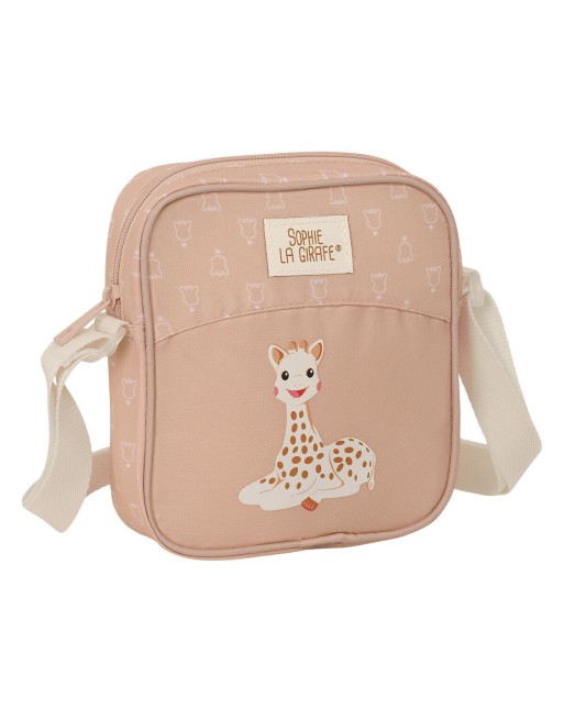 Skuldertaske Sophie la Girafe Beige 16 x 18 x 4 cm