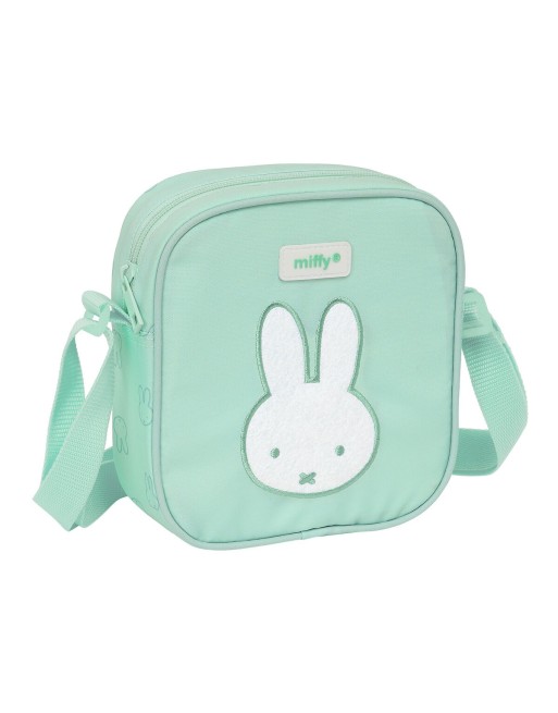 Skuldertaske Miffy Menta Mint 16 x 18 x 4 cm