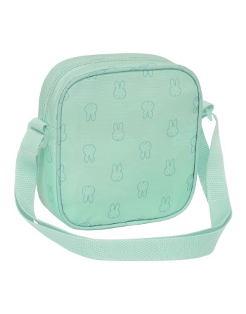 Borsa a Tracolla Miffy Menta Menta 16 x 18 x 4 cm