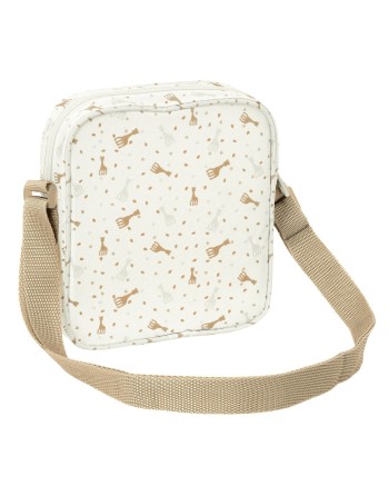 Skuldertaske Sophie la Girafe Beige 16 x 18 x 4 cm