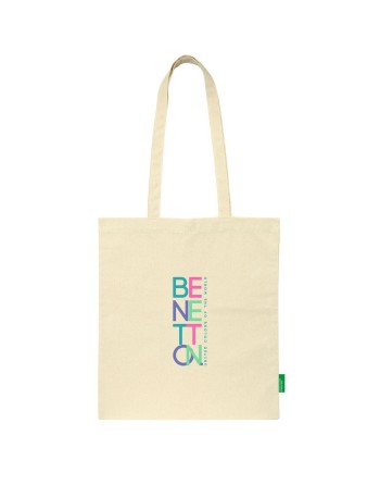 Borsa Benetton Natural Beige