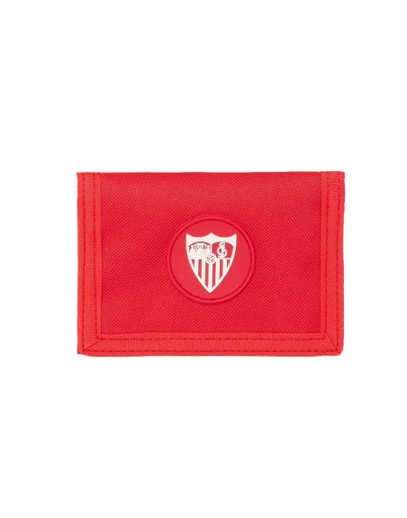 Portefeuille Sevilla Fútbol Club Rouge 12,5 x 9,5 x 1 cm