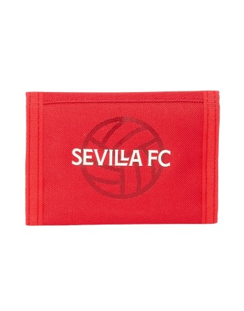 Portafogli Sevilla Fútbol Club Rosso 12,5 x 9,5 x 1 cm