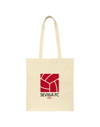 Handtasche Sevilla Fútbol Club Beige Baumwolle