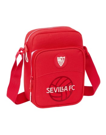 Borsa a Tracolla Sevilla Fútbol Club Rosso 16 x 22 x 6 cm