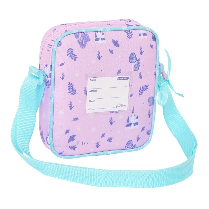 Skuldertaske Frozen Cool days Violet Himmelblå 16 x 18 x 4 cm