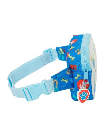 Sac banane The Paw Patrol Pups rule Bleu 14 x 11 x 4 cm