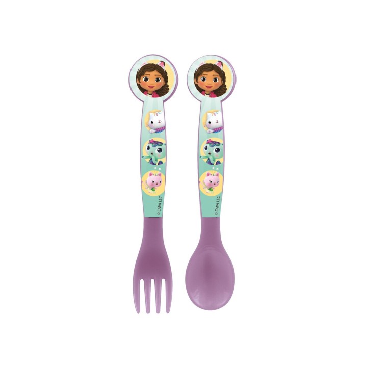 Set di stoviglie per bambini Gabby's Dollhouse Party (5 Pezzi)