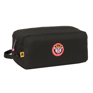 Rejseskotaske Kings League Porcinos Sort 34 x 15 x 18 cm