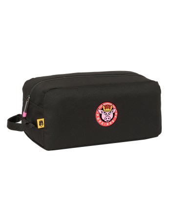 Rejseskotaske Kings League Porcinos Sort 34 x 15 x 18 cm
