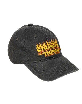 Sports Cap Stranger Things Black 58 cm