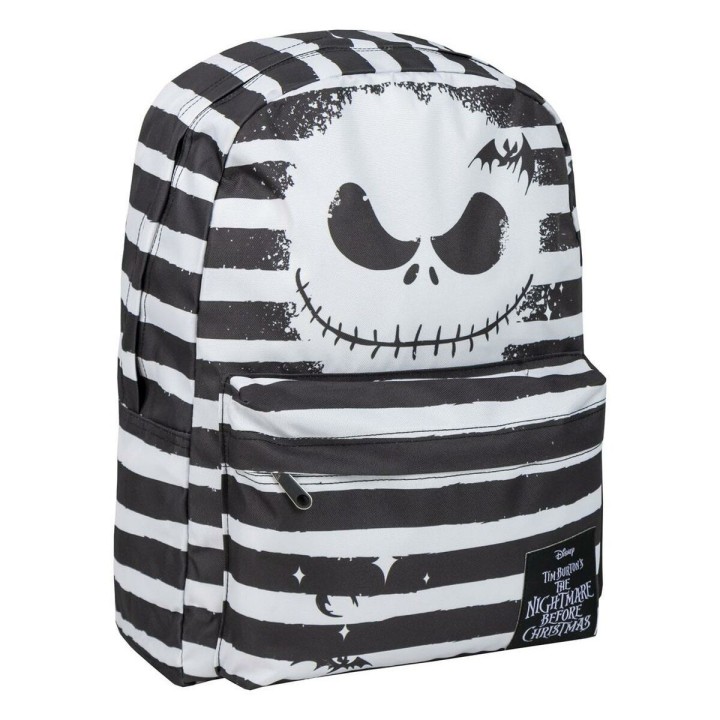 Casual Rygsæk The Nightmare Before Christmas Sort 32 x 4 x 42 cm