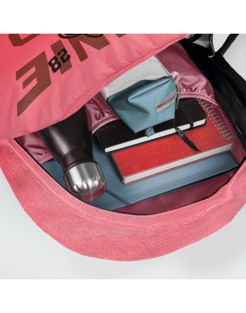 Lässiger Rucksack Minnie Mouse Koralle 32 x 4 x 42 cm