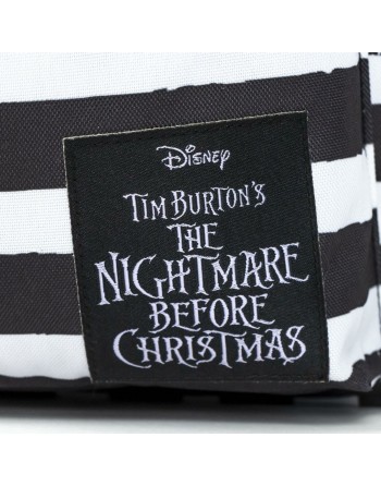Casual Rygsæk The Nightmare Before Christmas Sort 32 x 4 x 42 cm