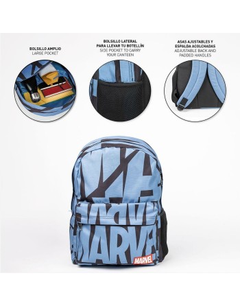 Zaino Casual Marvel Azzurro 32 x 4 x 42 cm