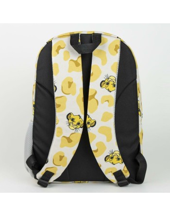 Casual Rygsæk The Lion King Beige 32 x 4 x 42 cm