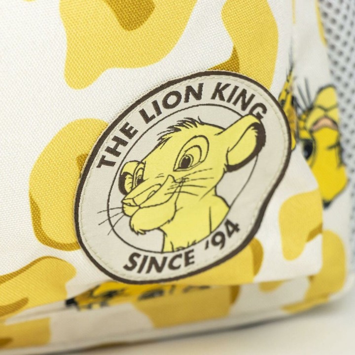 Casual Rygsæk The Lion King Beige 32 x 4 x 42 cm