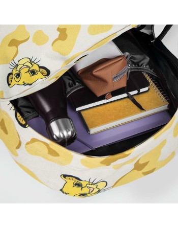 Casual Rygsæk The Lion King Beige 32 x 4 x 42 cm