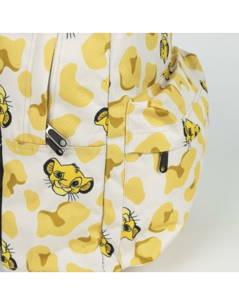 Casual Rygsæk The Lion King Beige 32 x 4 x 42 cm