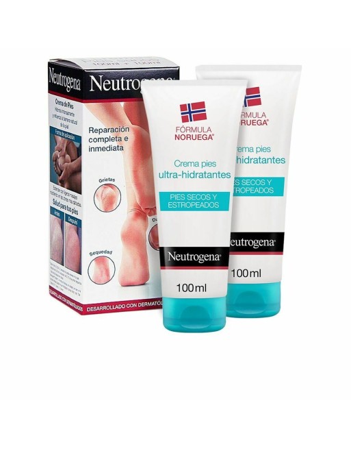 Fugtgivende Fodcreme Neutrogena Tør hud (2 x 100 ml)