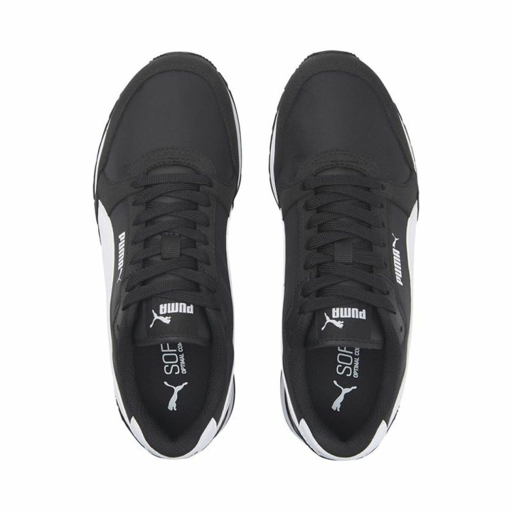 Zapatillas de Running para Niños Puma St Runner V3 Negro
