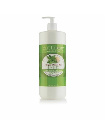 Lotion corporelle Morgan Taylor Bare Luxury Thé vert Gingembre Détoxifiant (946 ml)