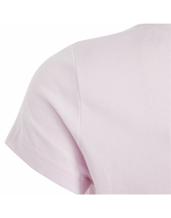 Maglia a Maniche Corte per Bambini Adidas Graphic Rosa