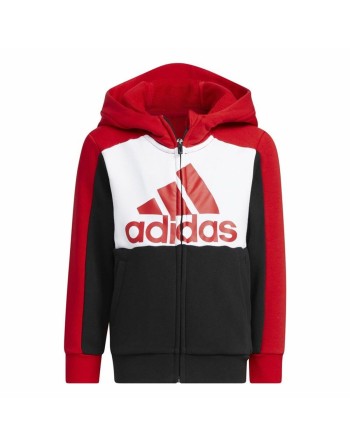 Træningsdragt til børn Adidas Badge Of Sport Logo Sort