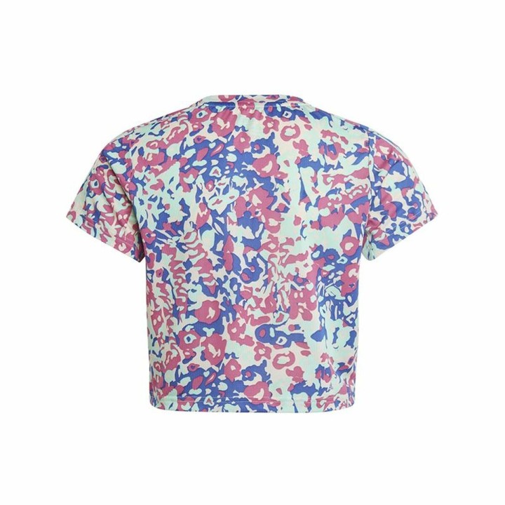 Børne Kortærmet T-shirt Adidas Essentials Aop