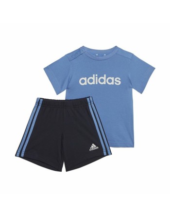 Conjunto Deportivo para Bebé Adidas 3 Stripes Azul