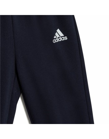 Tuta da Bambini Adidas Lin Fl Jog Azzurro