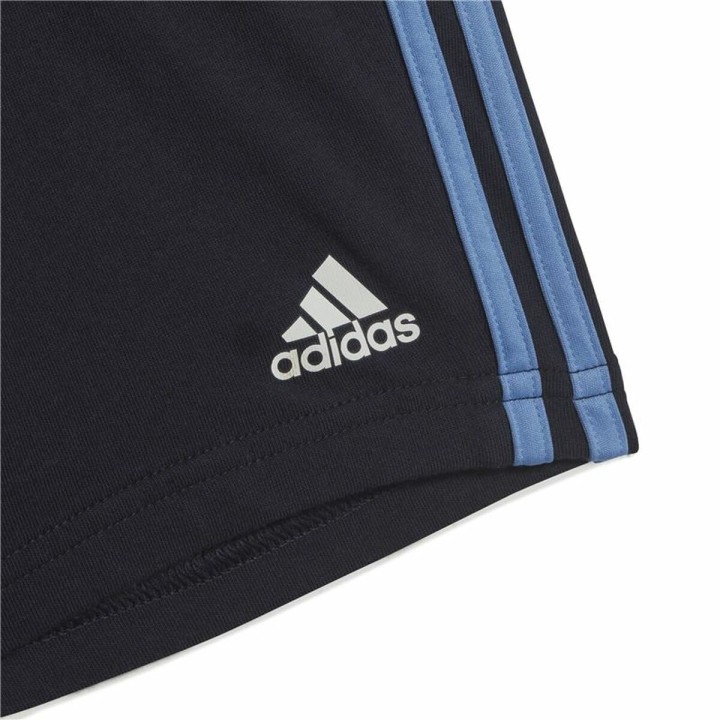 Sportstøj til Baby Adidas 3 Stripes Blå