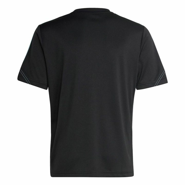 Børne Kortærmet T-shirt Adidas Tiro 23 Sort