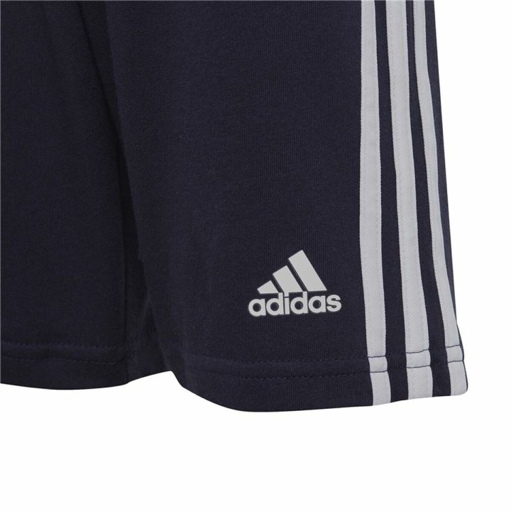 Completo Sportivo per Bambini Adidas 3 Stripes Azzurro