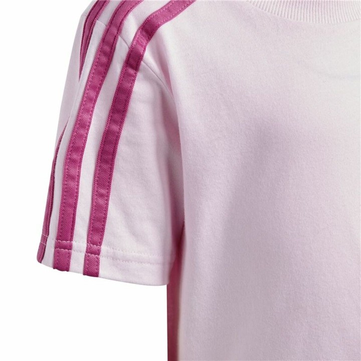 Sportstøj til Børn Adidas 3 Stripes Pink