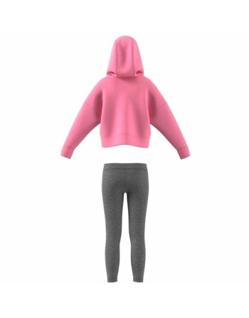 Sportstøj til Børn Adidas Fleece Lyserød