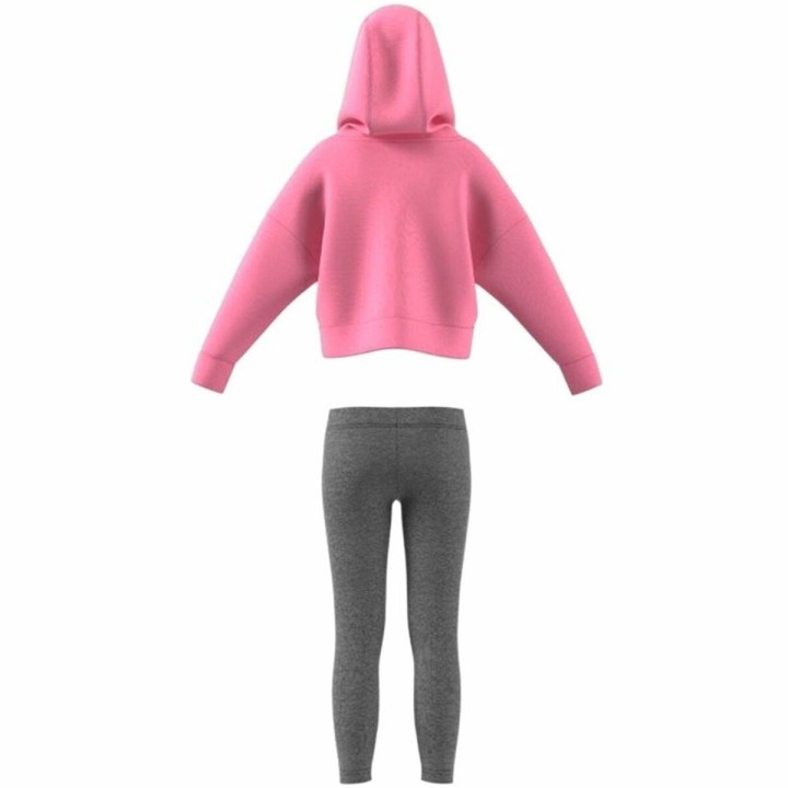 Sportstøj til Børn Adidas Fleece Lyserød