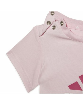 Completo Sportivo per Neonati Adidas Essentials Organic Multicolore