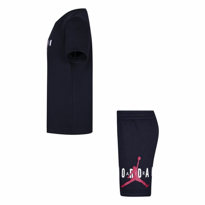 Completo Sportivo per Bambini Jordan Nero