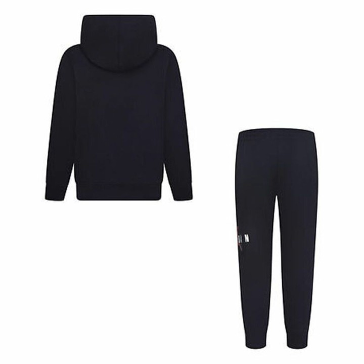 Completo Sportivo per Bambini Jordan Sustainable Nero