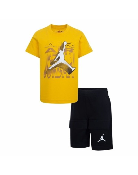 Ensemble de Sport pour Enfants Jordan Air 2 3D Multicouleur