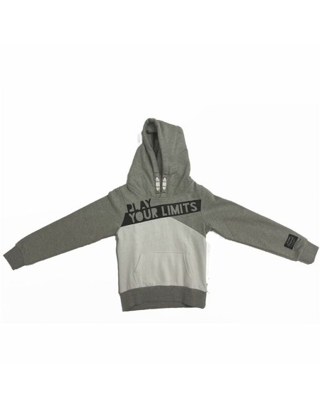 Hættetrøje til Børn Go & Win Divia Mørkegrå