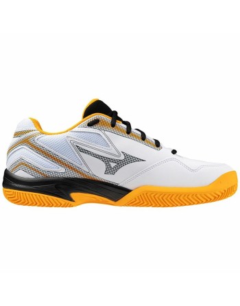 Zapatillas de Padel para Adultos Mizuno Break Shot 4 Blanco Naranja