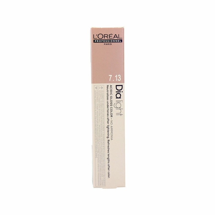 Tintura Senza Ammoniaca L'Oreal Professionnel Paris Dia Light Nº 7.13 (50 ml)